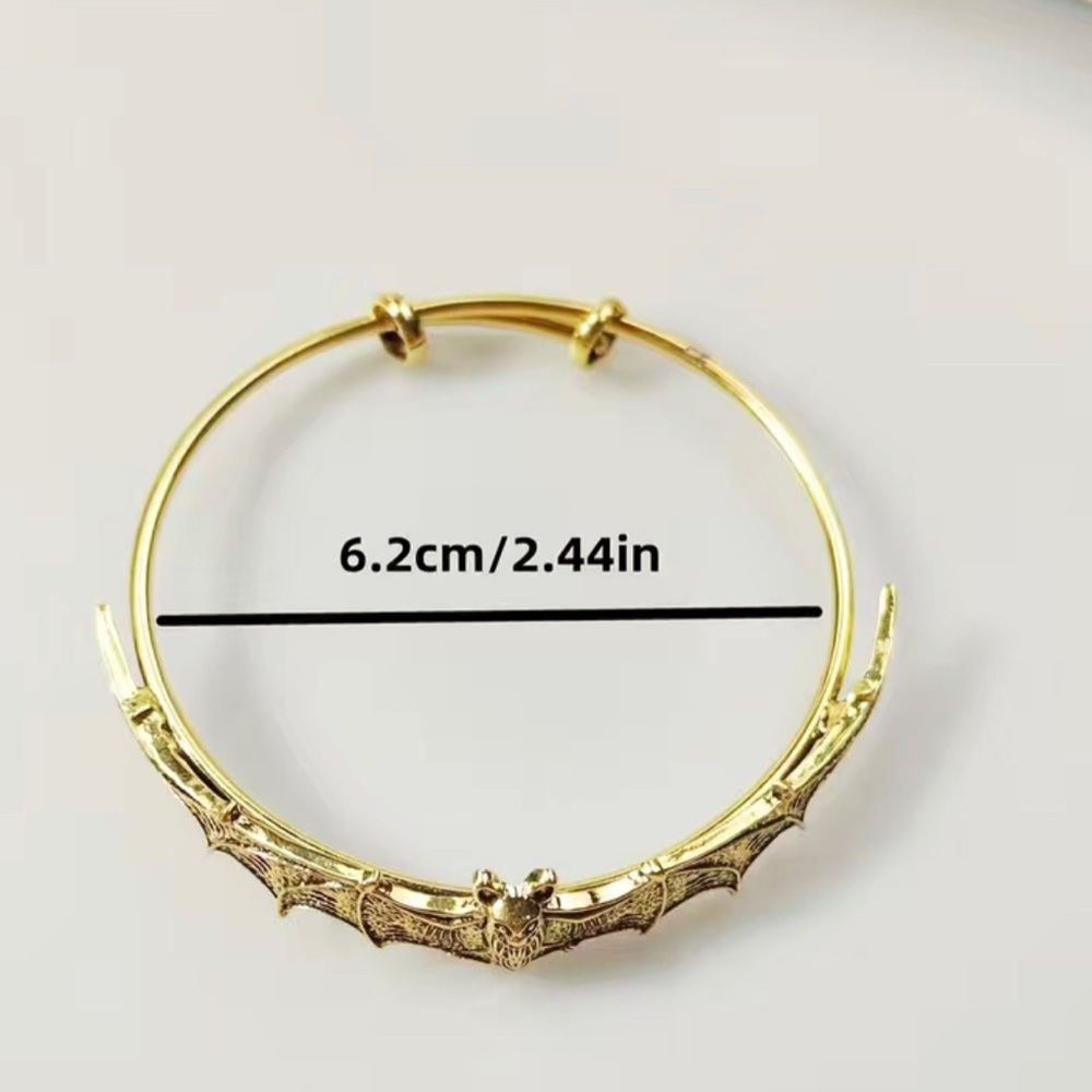Bat bangle bracelet - Picture 2 of 2